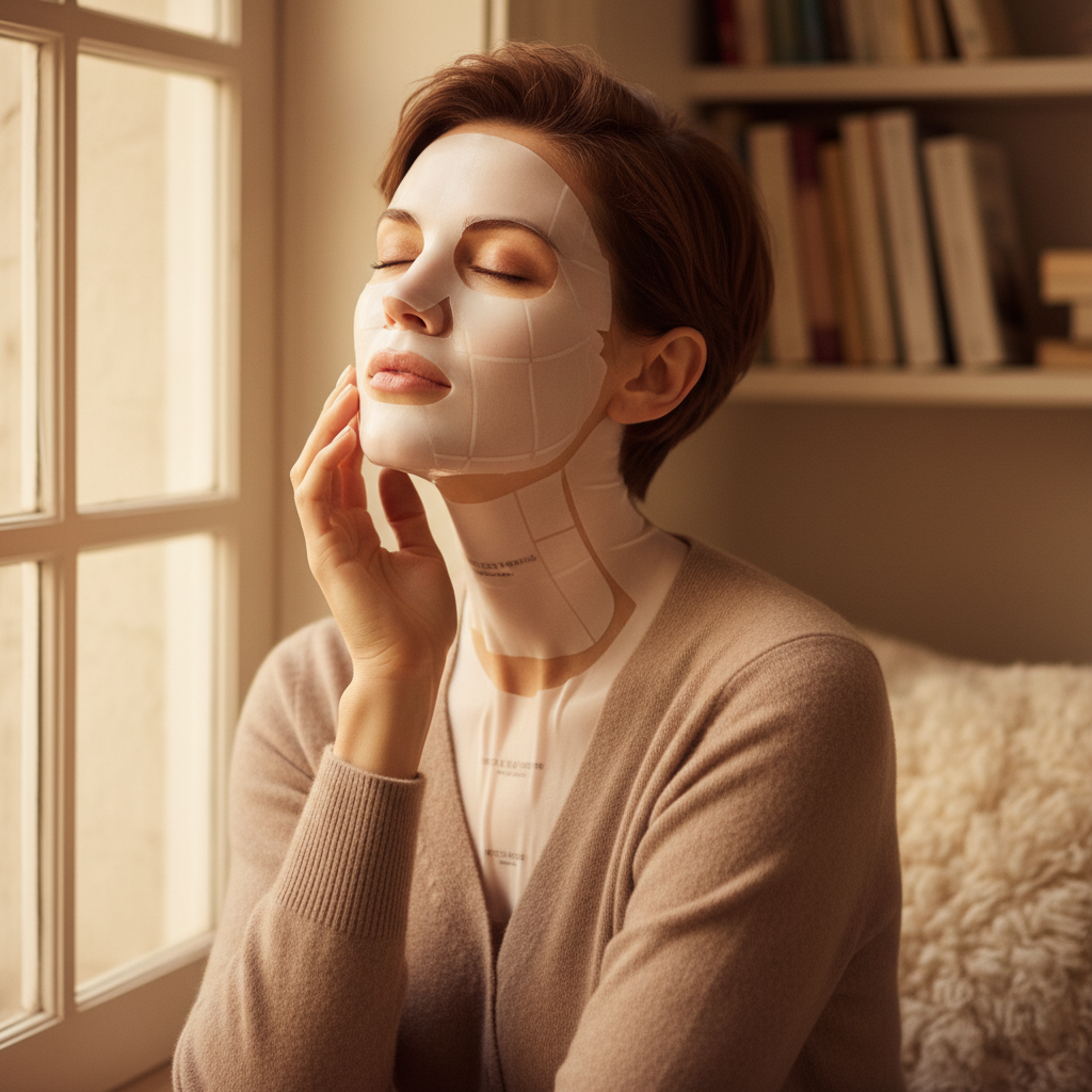 Neck & Décolleté Restore Mask – Silver Stripe